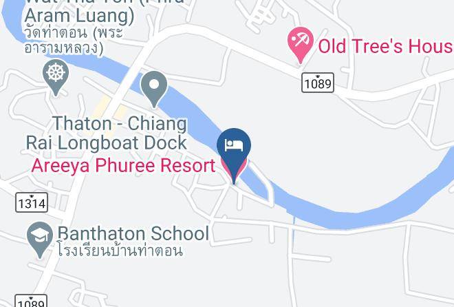 Amphoe Mae Ai - Areeya Phuree Resort Maps
