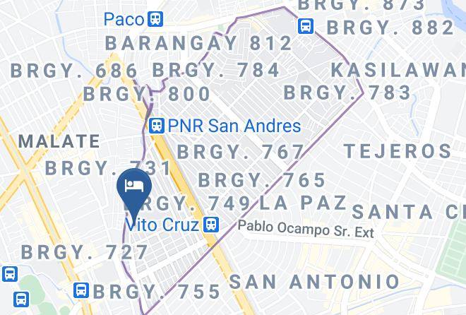 Metro Manila - Arellano Luxury Pad Maps