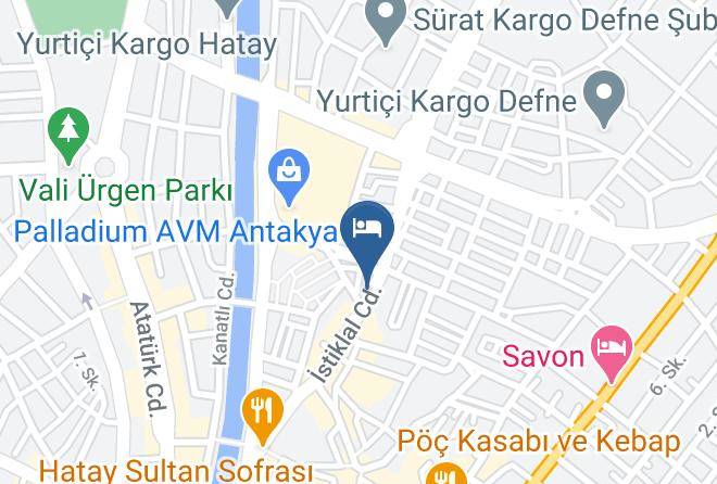 Antakya - Aren Life Hotel Maps