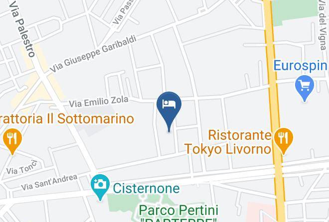 Leghorn - Arena Alfieri Maps