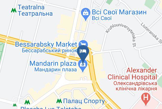 Kyiv - Arena City Hotel Maps