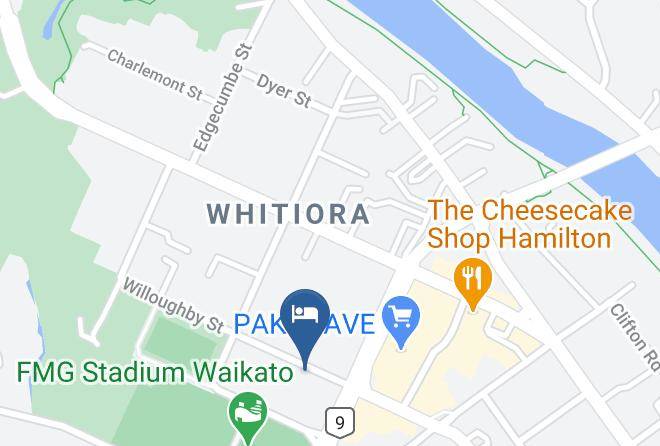Hamilton - Arena Court Motel Maps
