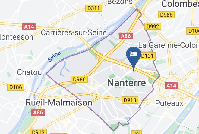 Hauts De Seine - Arena Hotel La Defense Maps