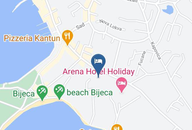 Medulin - Arena Hotel Medulin Maps