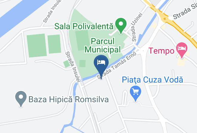 Targu Mures - Arena Hotel Maps