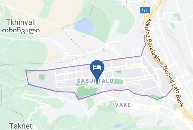 Tbilisi - Arena Hotel Maps