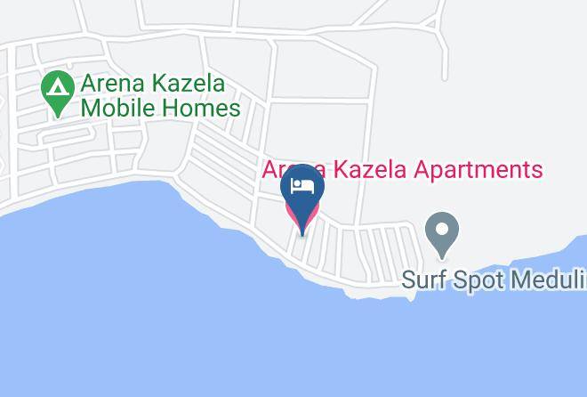Medulin - Arena Grand Kazela Camping Homes Maps