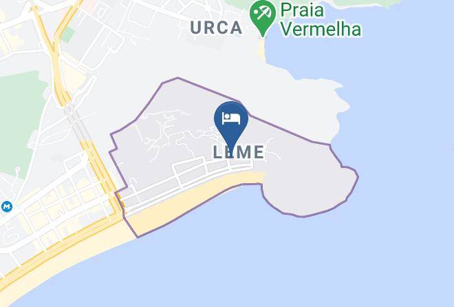 Rio De Janeiro Leme - Arena Leme Maps