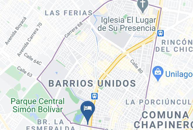 Bogota - Arena Suites Maps