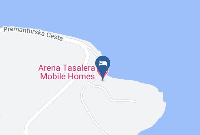 Medulin - Arena Tasalera Mobile Homes Maps