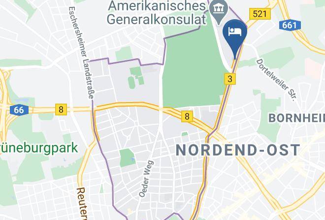 Frankfurt Am Main - Arena Villa Am Wasserpark Maps