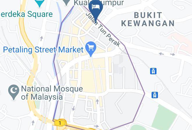 Arenaa Mountbatten Hotel Map