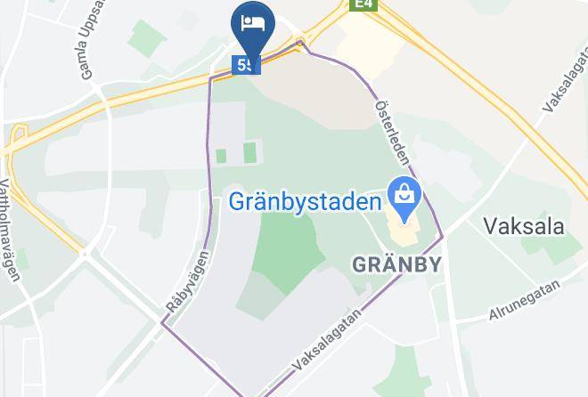 Uppsala - Arenahotellet I Uppsala Maps