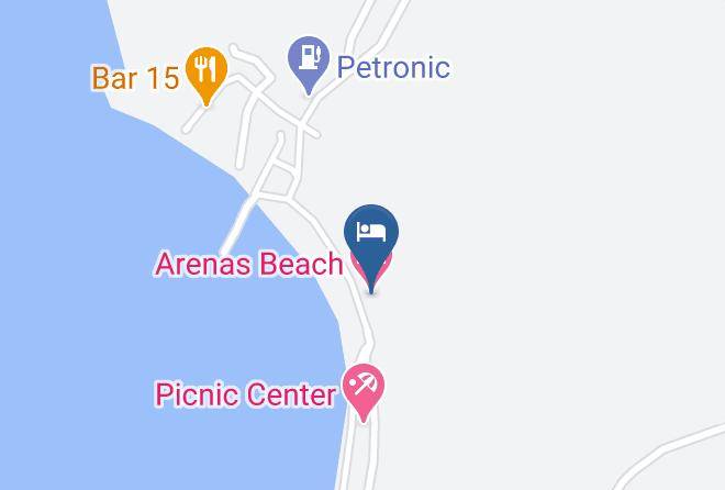 Corn Island - Arenas Beach Hotel Maps