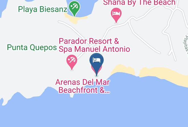 Aguirre - Arenas Del Mar Beachfront & Rainforest Resort Maps