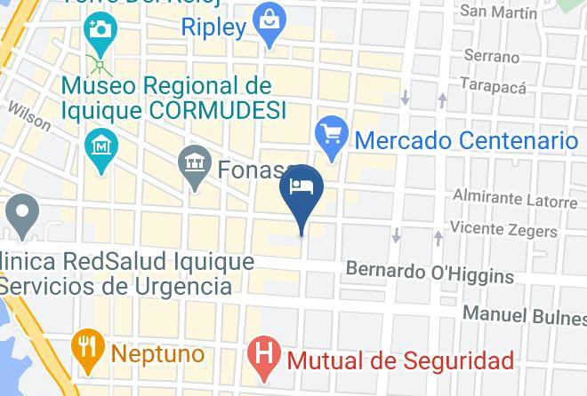 Iquique Province - Arenas Del Norte Hotel Maps