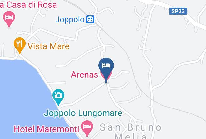 Vibo Valentia - Arenas Hotel Maps