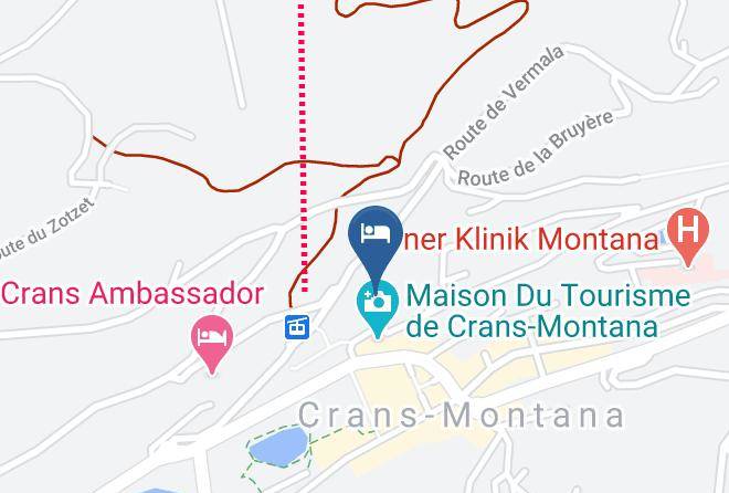 Sierre - Arenas Resort Valaisia Maps