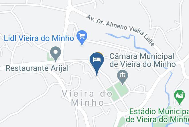 Vieira Do Minho - Ares De Vieira Maps