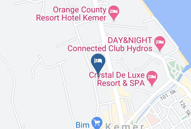 Kemer - Ares Hotels Maps