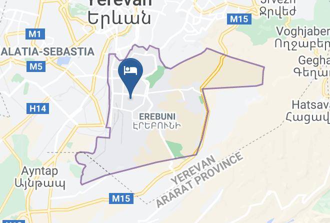 Yerevan - Aresh Hotel Maps
