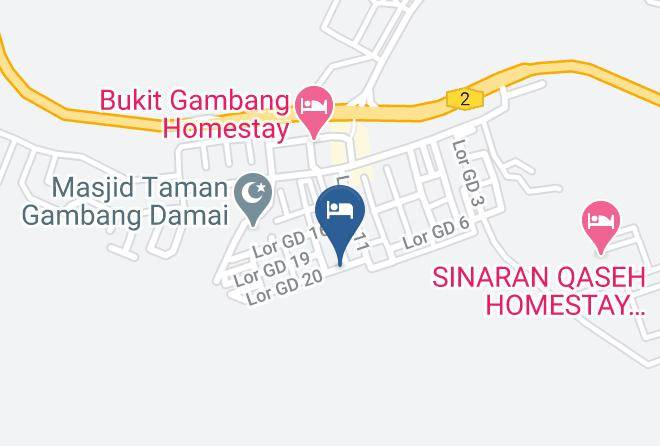 Kuantan District - Arfa Homestay Gambang Maps
