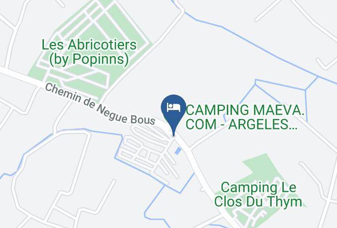 Pyrenees Orientales - Argeles Vacances Maps