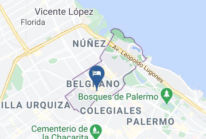 Belgrano - Hotel Argenta Suites Belgrano Maps