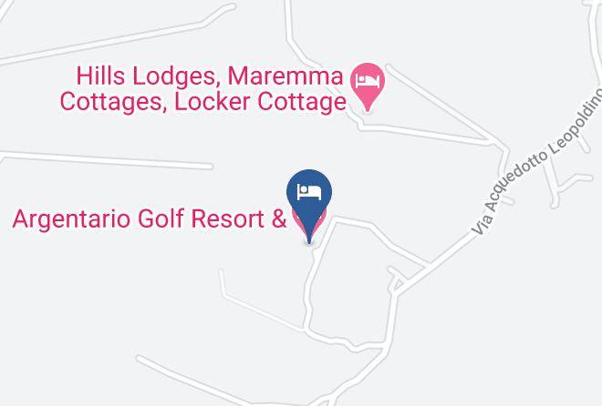 Grosseto - Argentario Golf Resort & Spa Maps