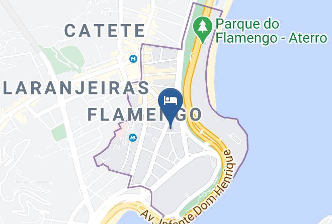 Rio De Janeiro Flamengo - Argentina Hotel Maps