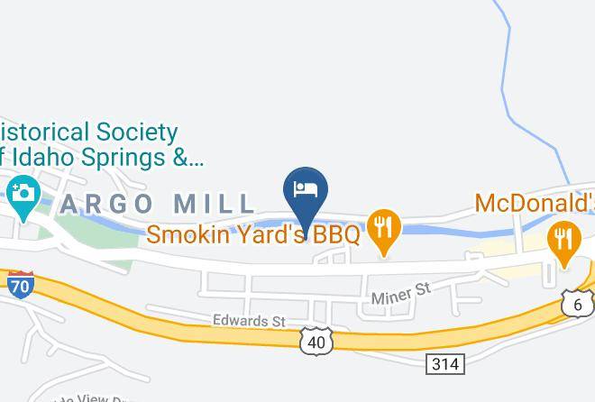 Clear Creek - Argo Inn And Suites Maps