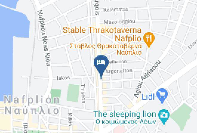 Argolis - Argolis Hotel Maps