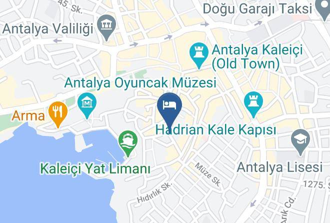 Argos Hotel Map - Antalya - Muratpasa