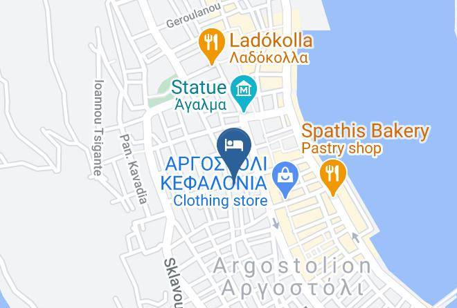 Argostoli Hotel Map