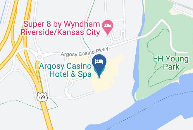 Platte - Argosy Casino Hotel & Spa Maps