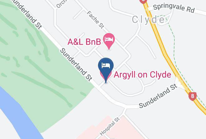 Central Otago - Argyll On Clyde Maps