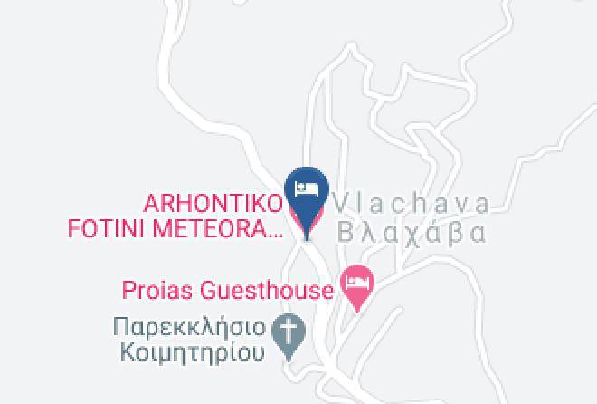 Trikala - Arhontiko Fotini Meteora Kalampaka Maps