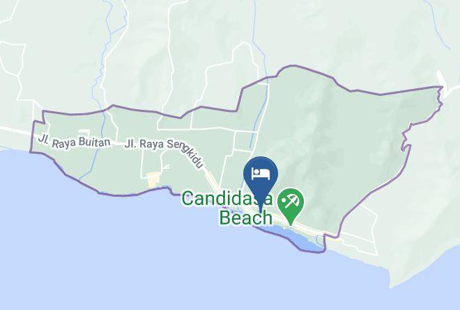 Karangasem Regency - Ari Home Stay & Hot Dog Shop Maps