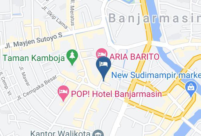 Banjarmasin - Mira Inn Maps