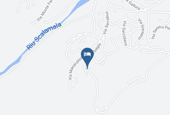 Sassari - Aria Di Vacanza Barbagia Maps