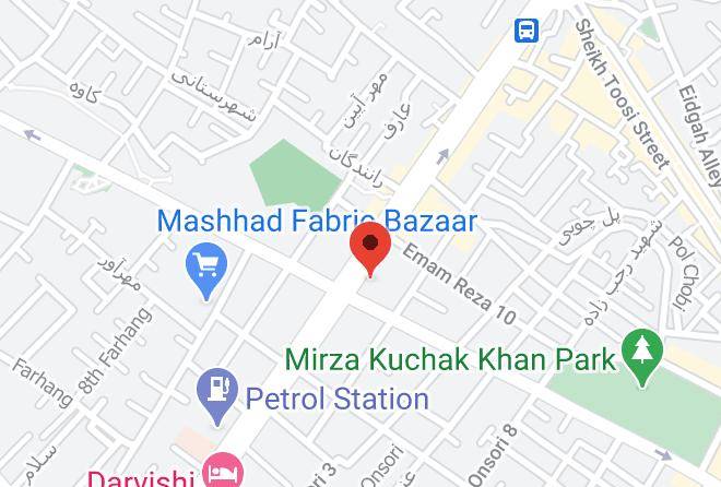 Birjand - Aria Hotel Maps