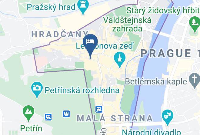 Aria Hotel Prague Map
