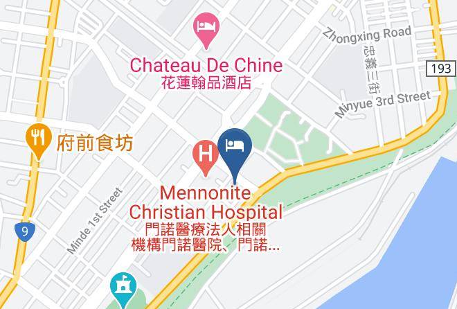 Aria's Home Mapa - Taiwan - Hualiennty