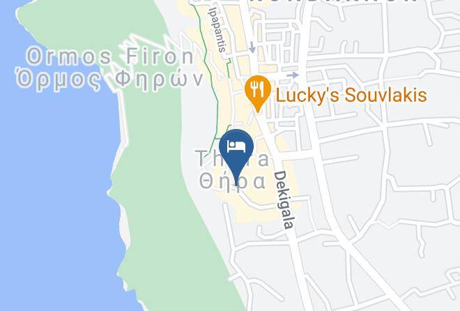 Thira - Aria Suites Maps