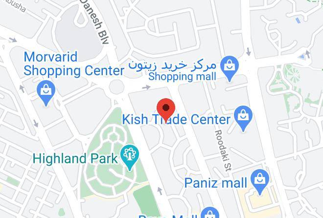 Bandar Abbas - Arian Hotel Kish Maps