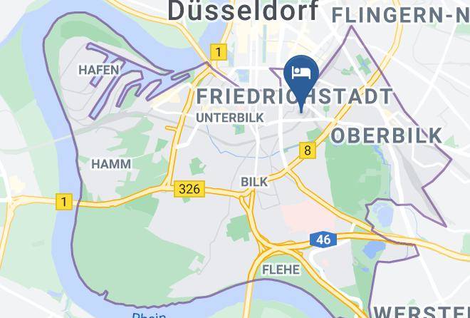Dusseldorf - Ariana Hotel Maps