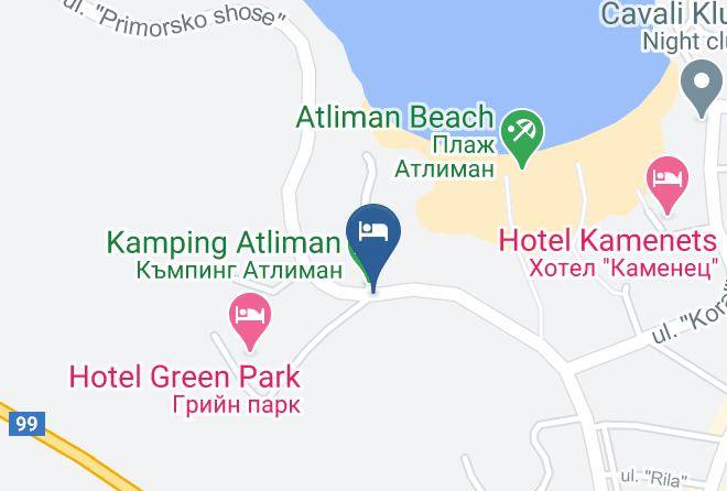 Primorsko - Ariana Hotel Maps