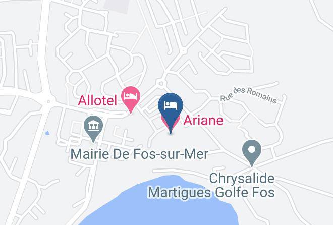 Bouches Du Rhone - Ariane Hotel Maps