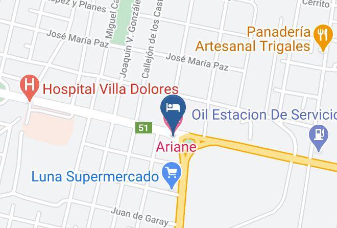 San Javier Department - Ariane Hotel Maps