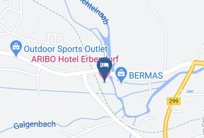 Tirschenreuth - Aribo Hotel Erbendorf Maps